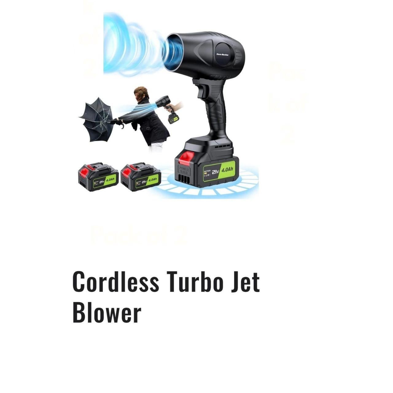 JETSTAR™ Cordless Turbo Jet Blower