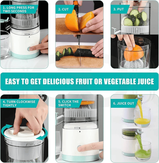 CITROX™ – Smart, One-Touch Electric Citrus Juicer