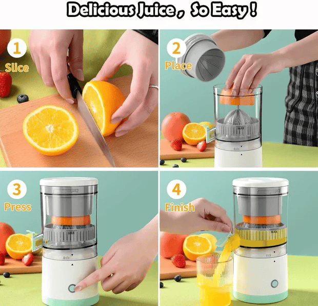 CITROX™ – Smart, One-Touch Electric Citrus Juicer